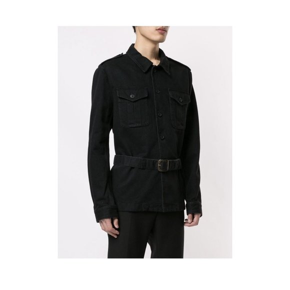Saint Laurent Saharienne Denim Jacket - Picture 3 of 9